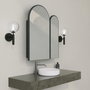 Hanah Home Gabinete de Baño Classe Cabinet - Negro, MDF 18mm, Elegante y Funcional
